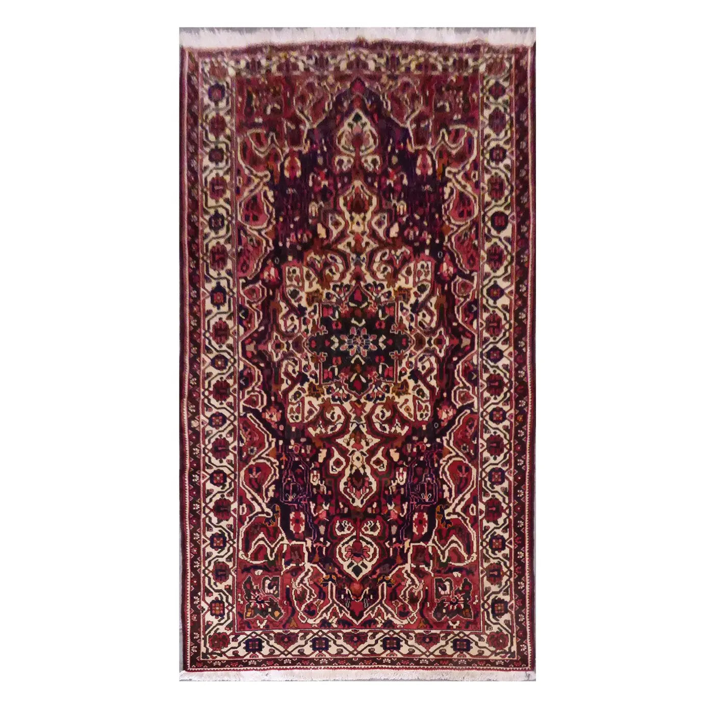 One Of The Kind Persian Bakhtiar Rug 9'8" x 5'6"